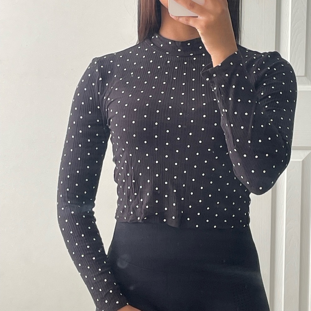 H&M Polka Dot Long Sleeve